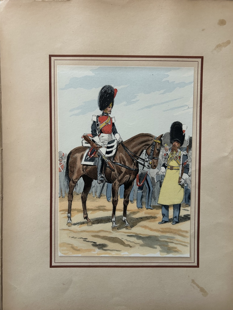 Napoléon lll et sa garde par Maurice Toussaint second Empire -photo-8