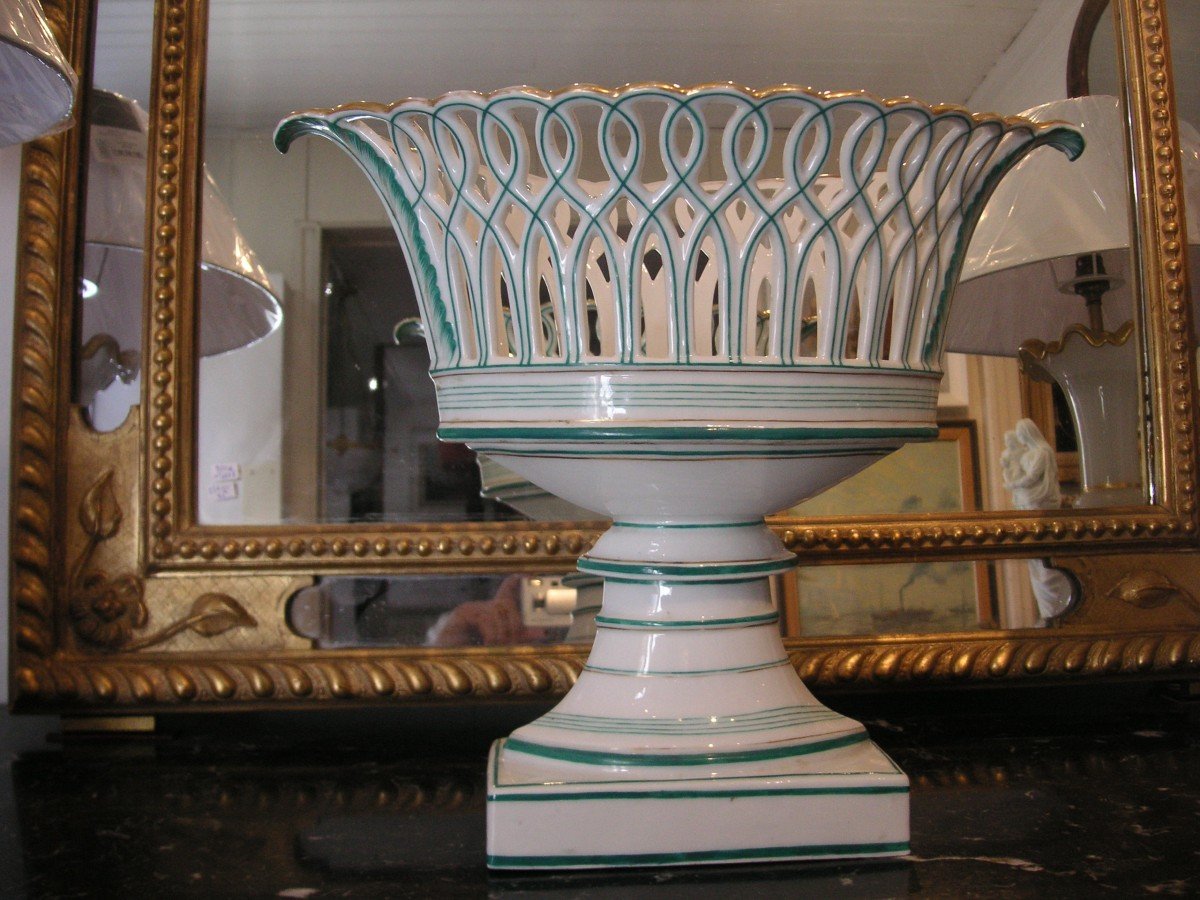 Coupe porcelaine de Paris XIXème /Epoque Louis-Philippe 