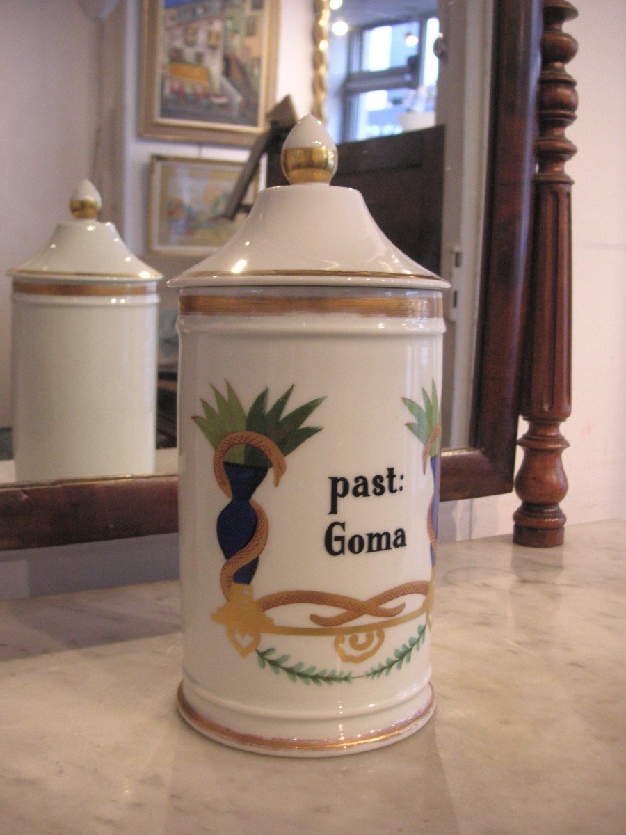 Pharmacy Jar / Limoges 1950s