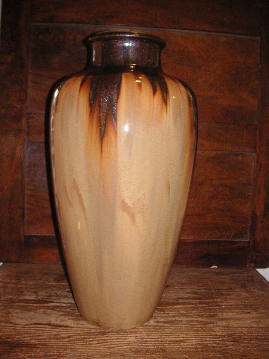 0rchies France  /Vase époque Art Déco /H : 50cm-photo-4