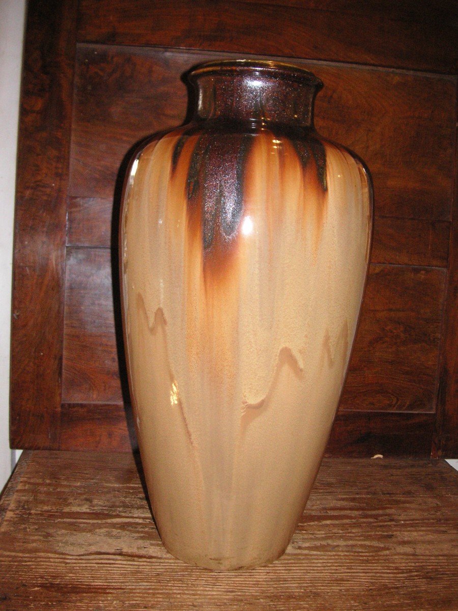 0rchies France  /Vase époque Art Déco /H : 50cm