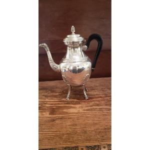 Théière-cafetière en métal argenté /style Empire/XXème 