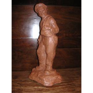 Patinated Plaster Like Terracotta / The Vagabond By Daoust