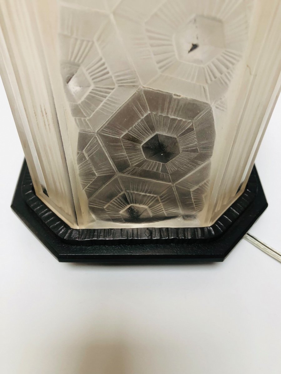 Art Deco Night Light Hettier Et Vincent-photo-3
