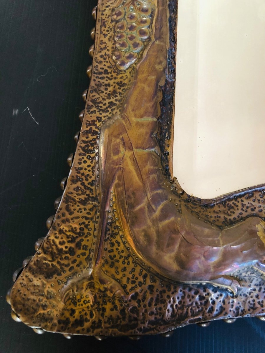 Mirror Art Nouveau Art And Craft-photo-3
