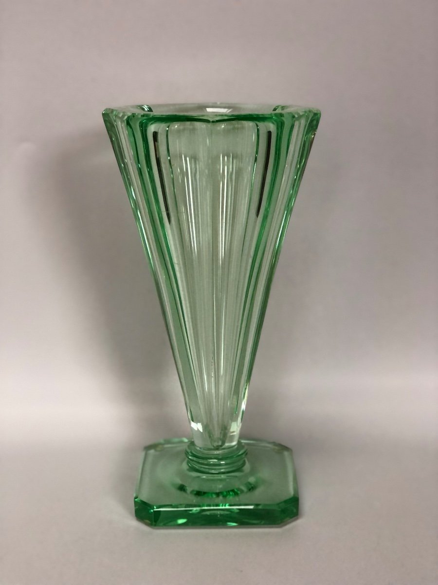 Daum Nancy Art Deco Vase-photo-3