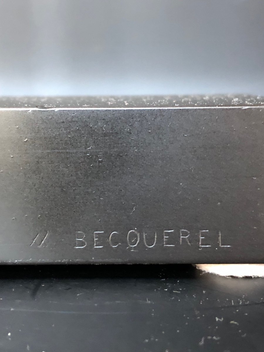 Becquerel Rare Art Deco Bronze-photo-2