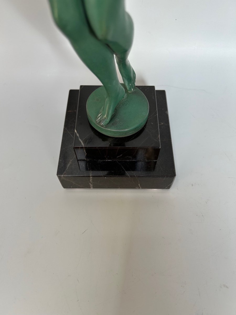 Max Le Verrier Art Deco Sculpture Model Charm-photo-4