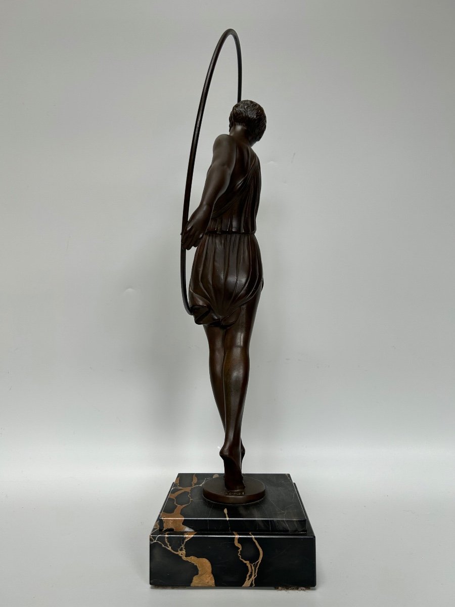 Max Le Verrier And Pierre Le Faguays Art Deco Sculpture -photo-2