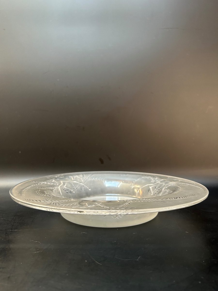 René Lalique Coupe Art Déco Modèle Gazelles-photo-8