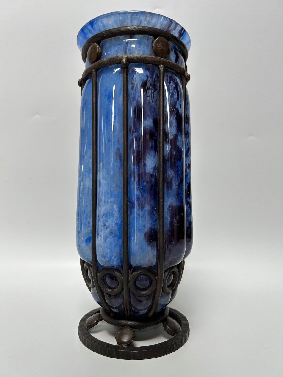 André Delatte Vase Art Déco -photo-1