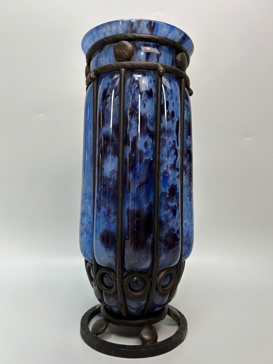 André Delatte Vase Art Déco 