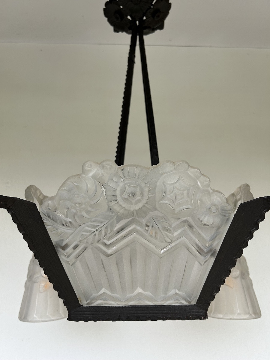 Noverdy Lustre Art Déco -photo-2