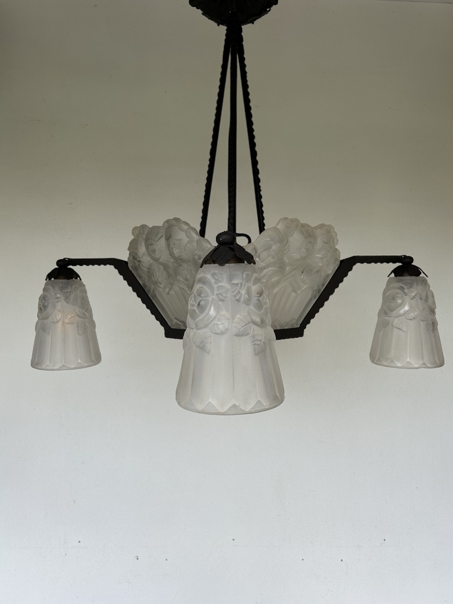 Noverdy Lustre Art Déco -photo-4