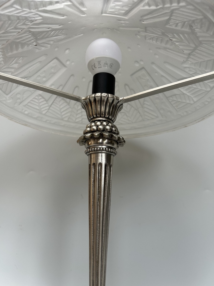 Muller Frères luneville lampe art déco -photo-6
