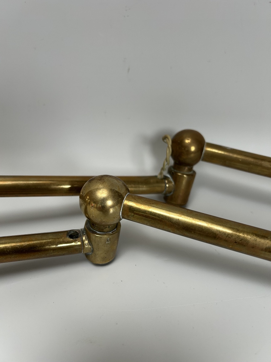 Pair Of Art Nouveau Wall Lights -photo-1