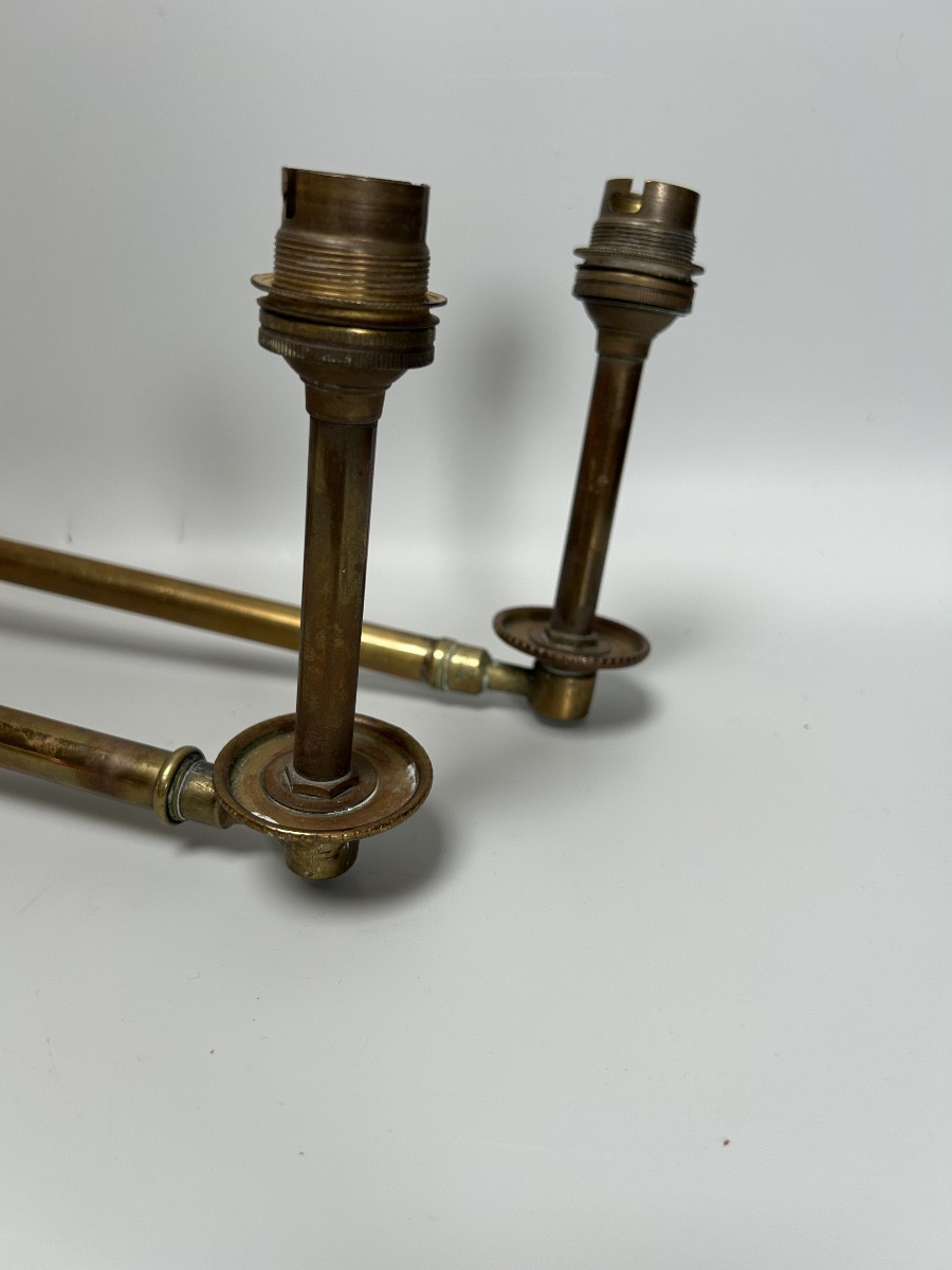 Pair Of Art Nouveau Wall Lights -photo-3