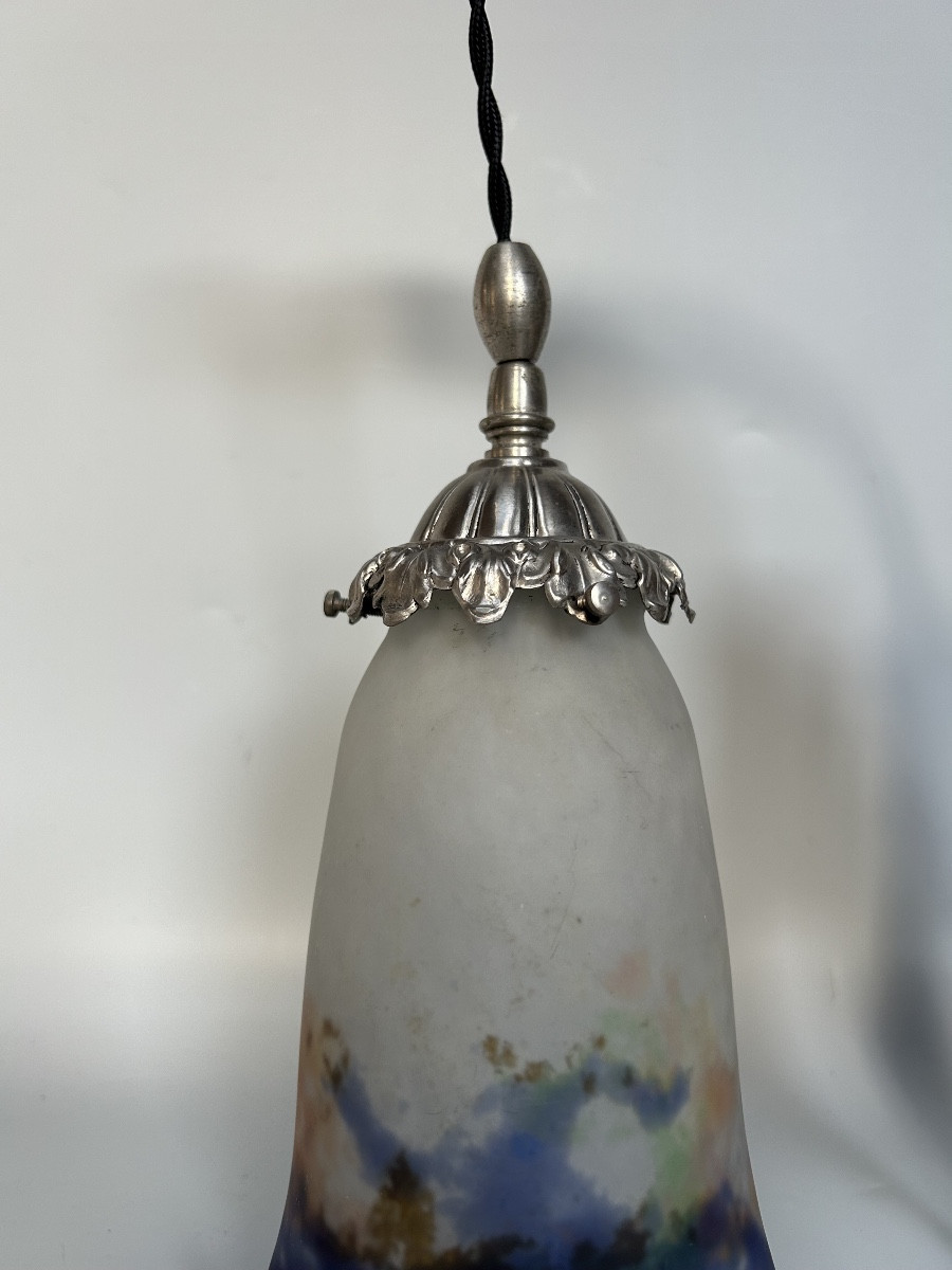 Muller Frères Luneville Art Deco Wall Sconce -photo-3