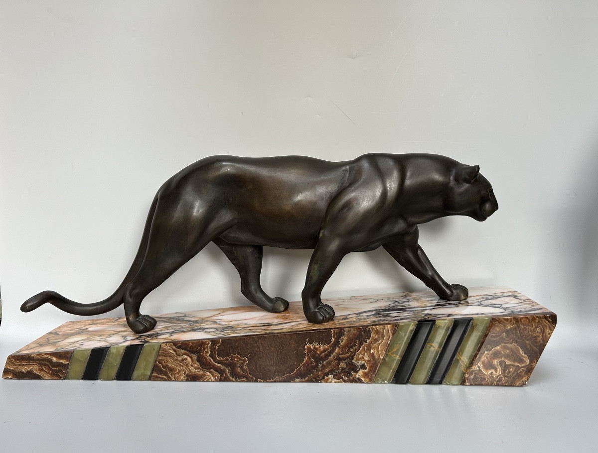 Rulas panthère art déco 