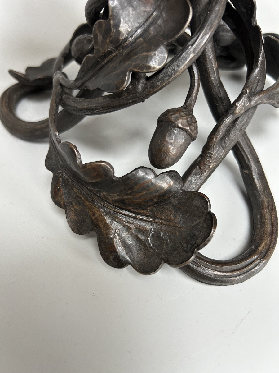 Muller Frères luneville lampe art nouveau -photo-3