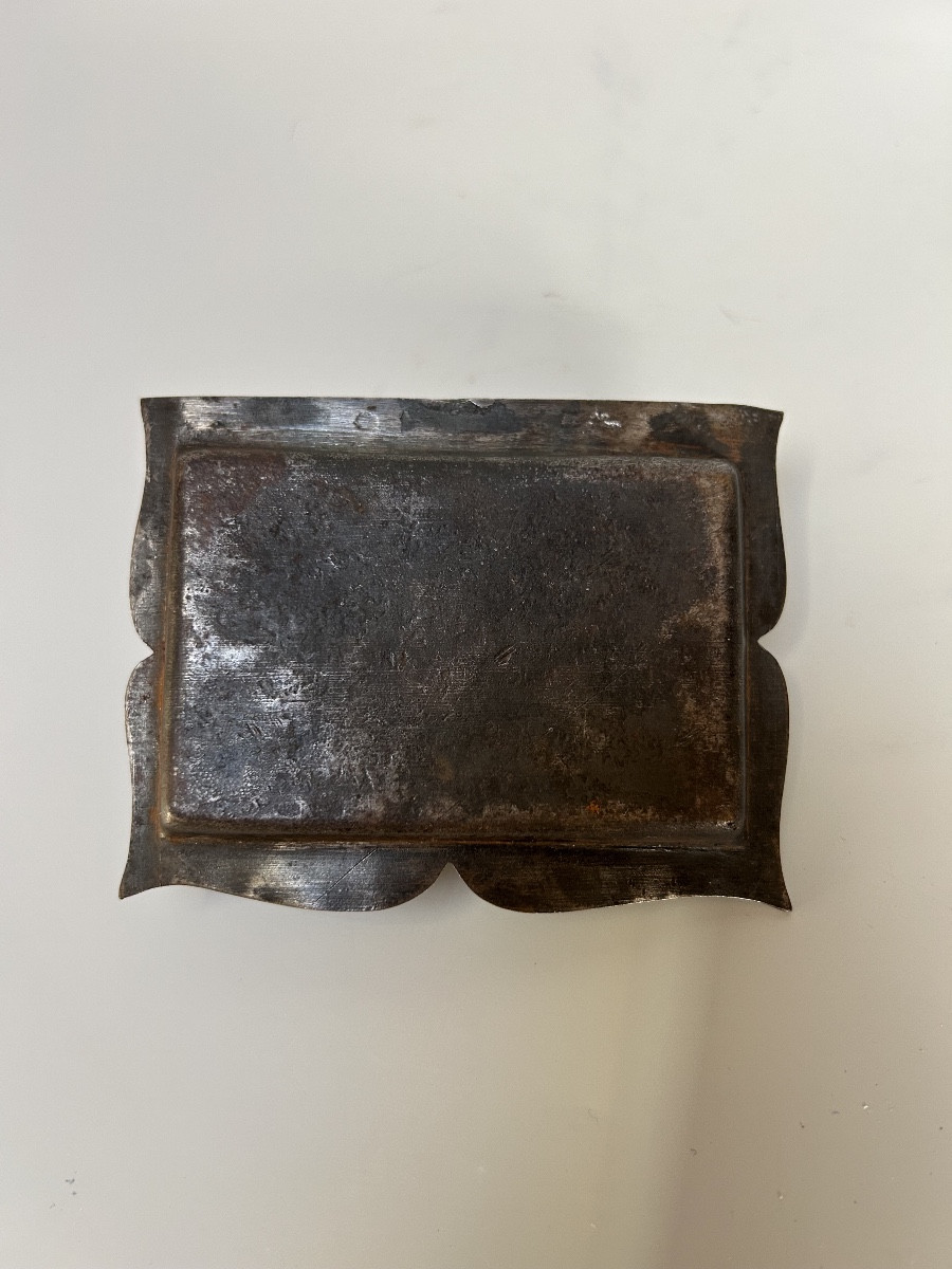 Edgar Brandt Art Deco Ashtray -photo-3