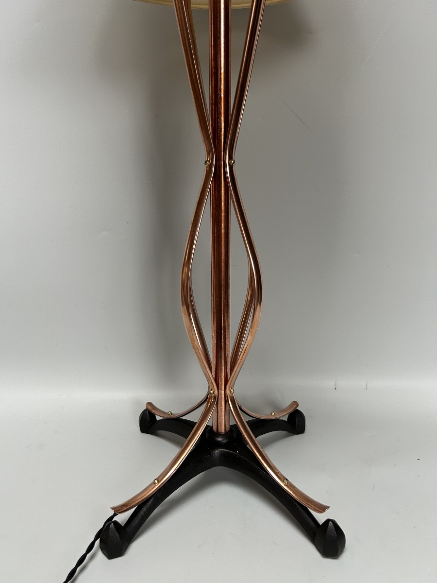 WAS. Benson lampe art nouveau -photo-6