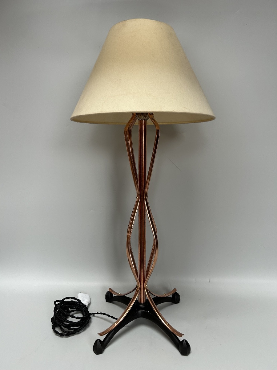 WAS. Benson lampe art nouveau 