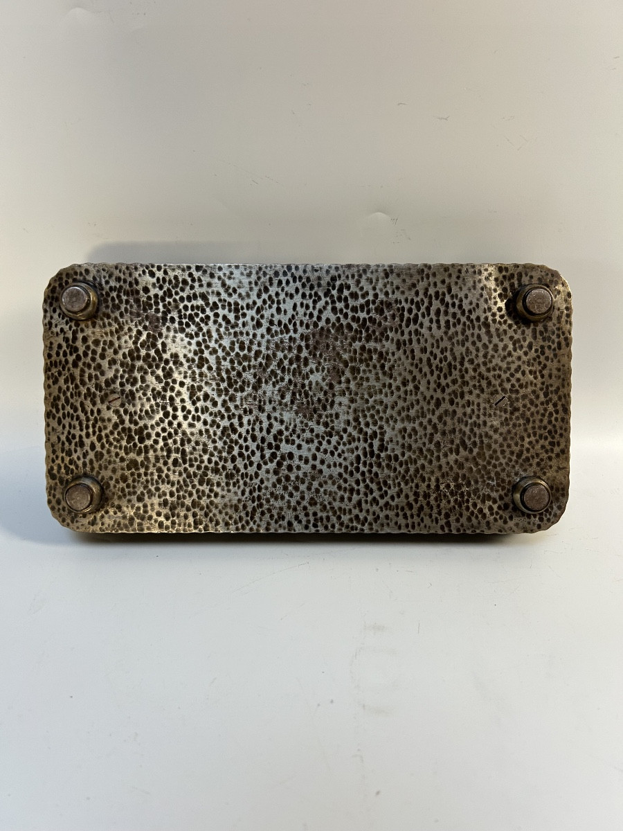 Edgar Brandt encrier art déco -photo-7