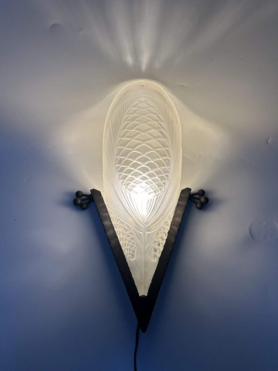 Paire d’appliques art déco de SEVB-photo-2