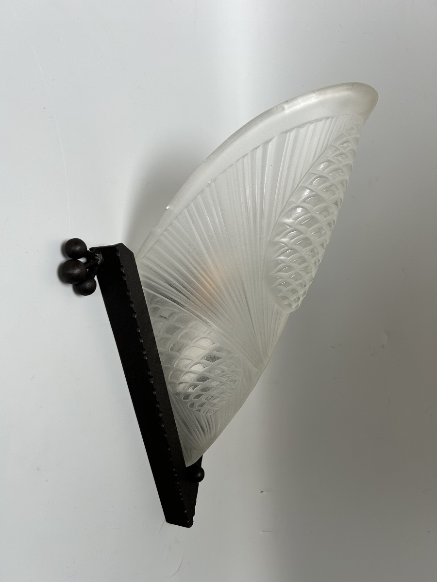 Paire d’appliques art déco de SEVB-photo-4