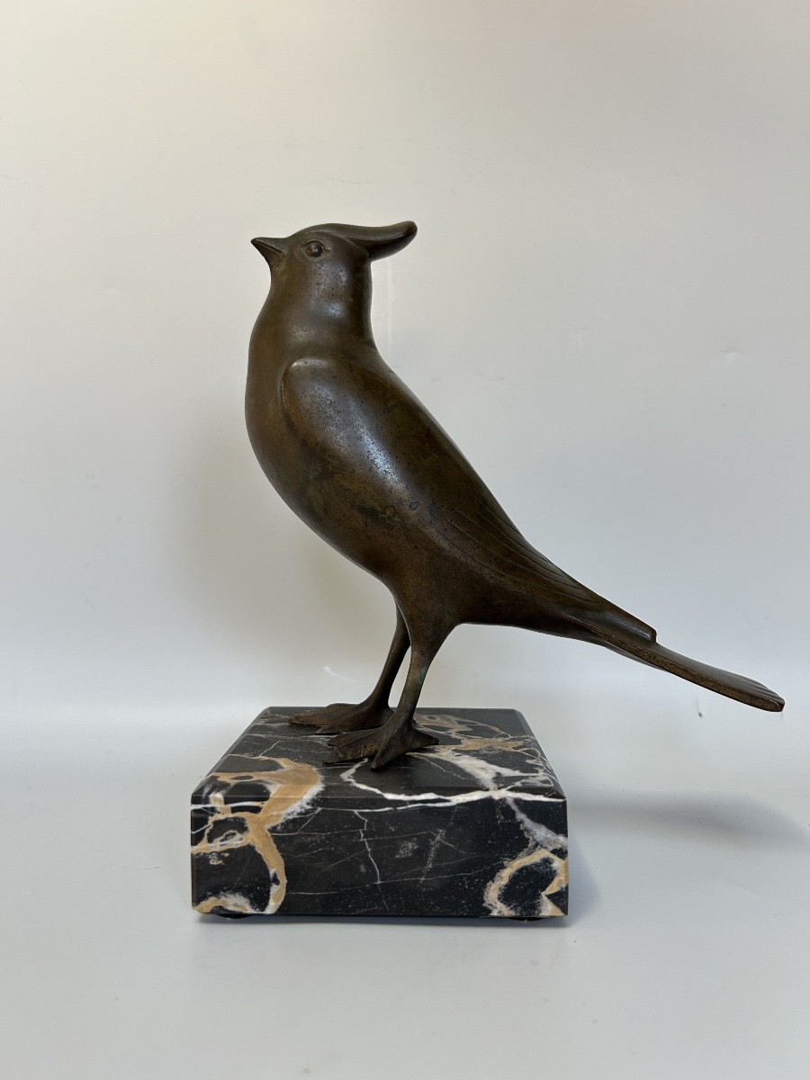 Art Deco Bronze Sculpture Signed M. Guillemard 