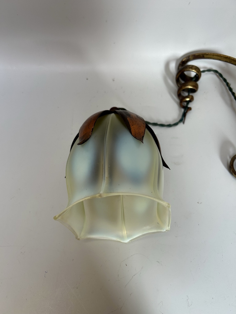 Was Benson Art Nouveau Wall Light -photo-5
