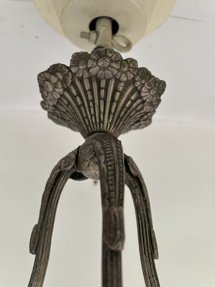 Muller Frères luneville suspension art déco -photo-3