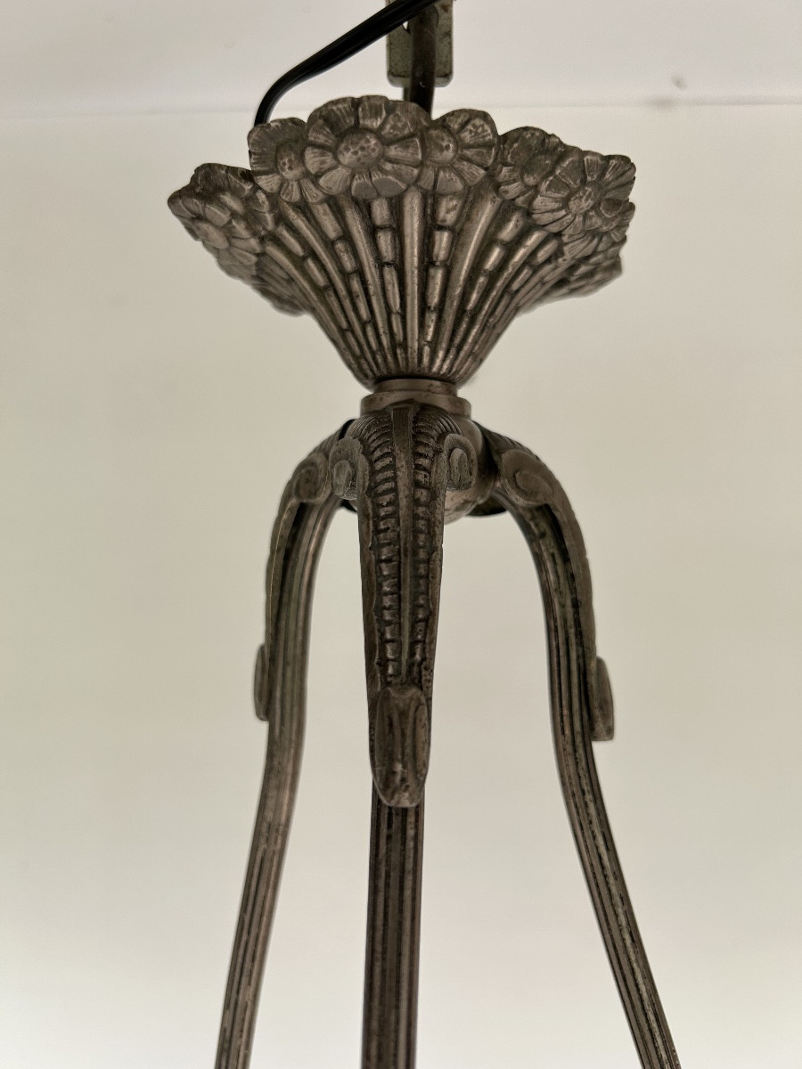 Muller Frères luneville suspension art déco -photo-3