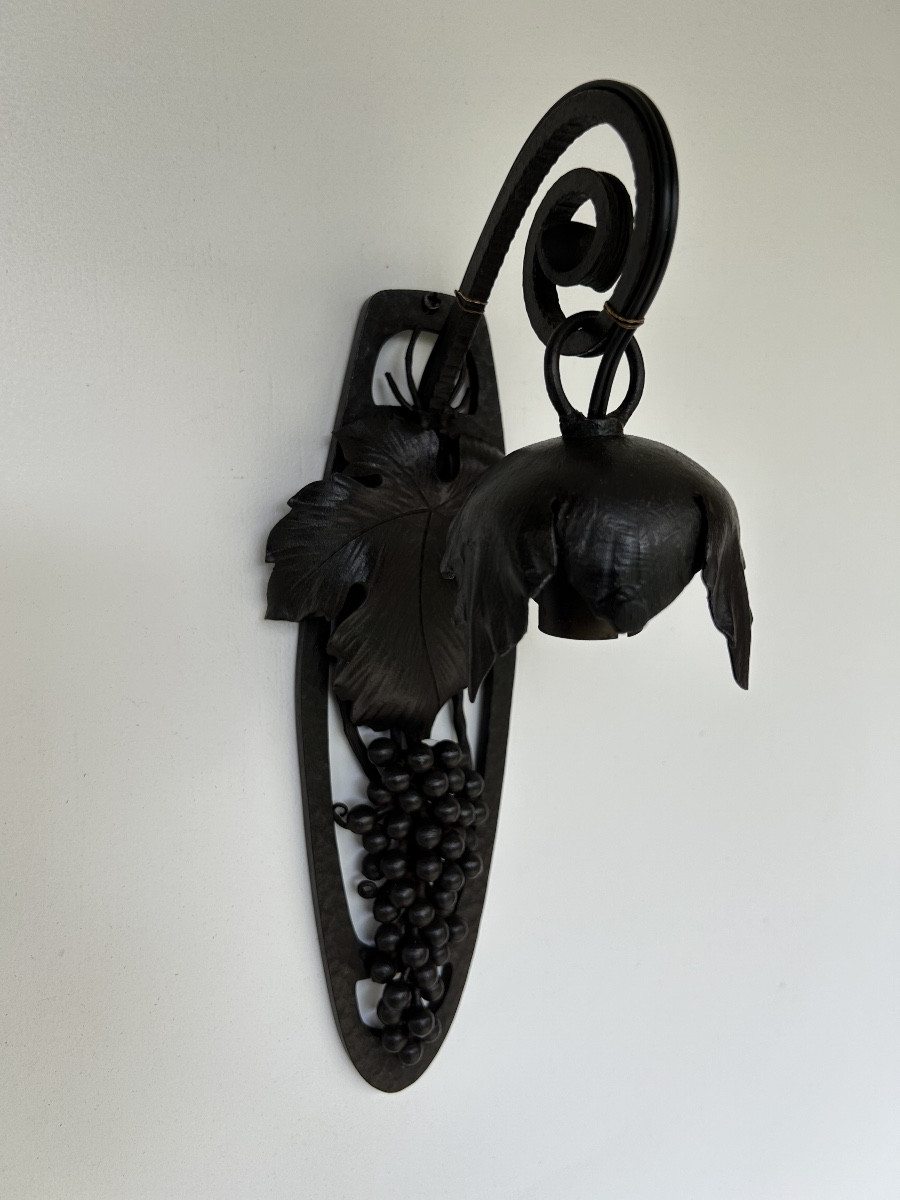Muller Frères Luneville Wall Lamp Art Deco /art Nouveau-photo-1