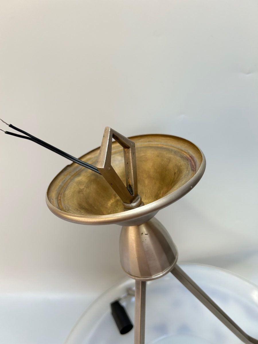Art Deco Molded Glass Pendant Light-photo-8