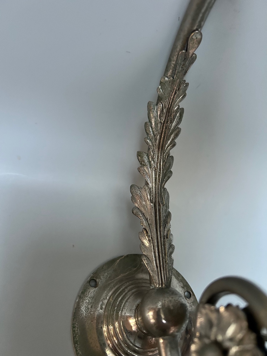 Paire d'Appliques Art Nouveau-photo-4