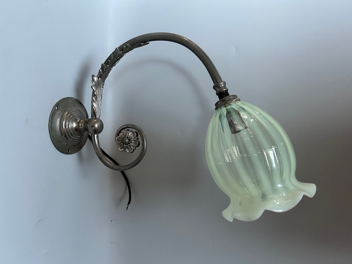 Paire d'Appliques Art Nouveau-photo-2