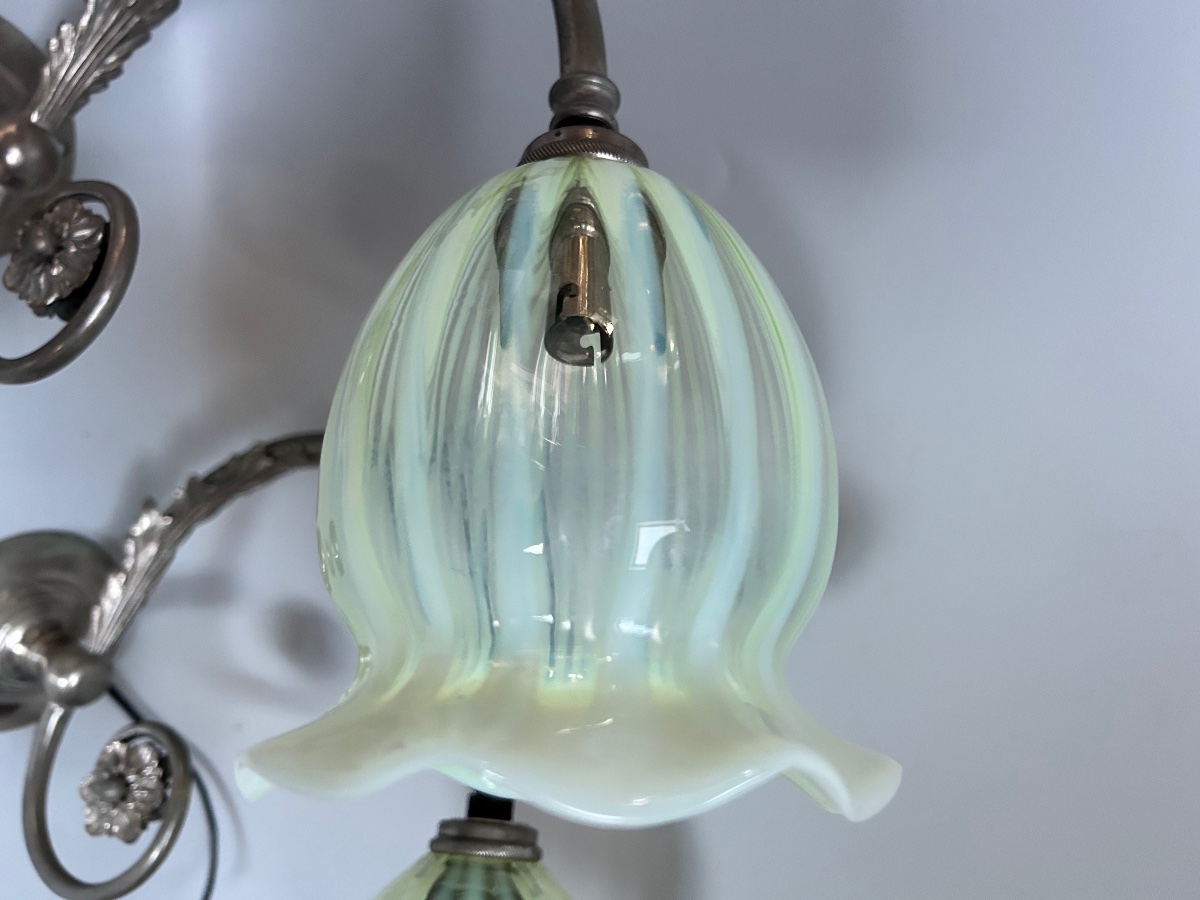 Paire d'Appliques Art Nouveau-photo-5