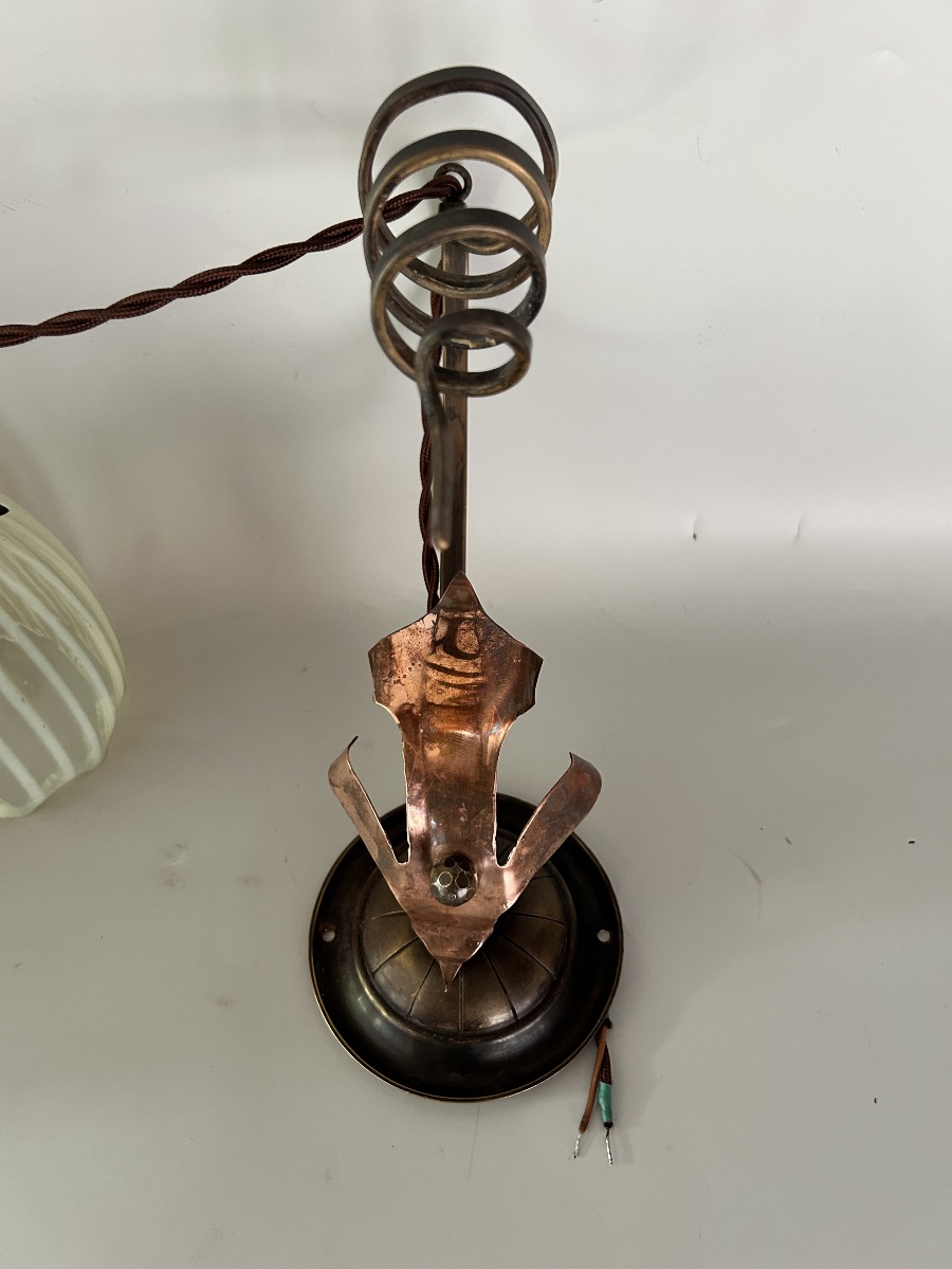 WAS Benson paire d’appliques art nouveau -photo-5