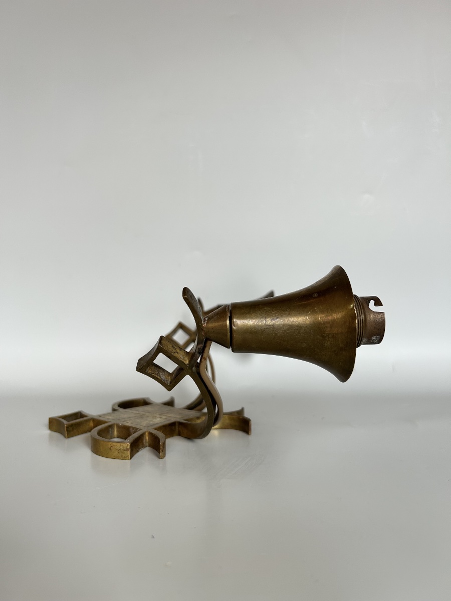 Pair Of Art Deco Wall Sconces Attributed To J. Leleu-photo-3
