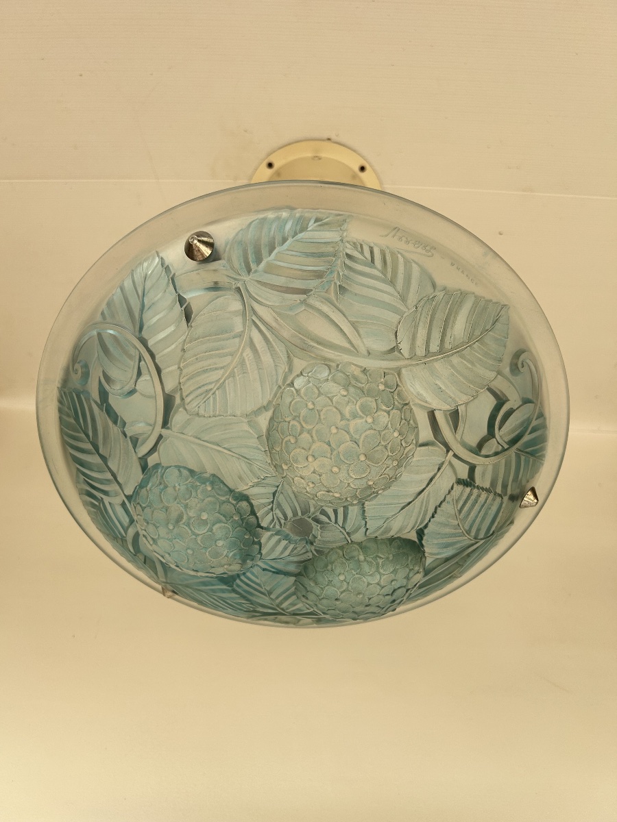 Art Deco Pendant Lamp By Arvers France -photo-4