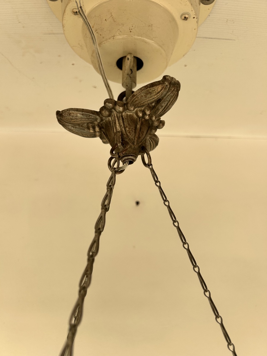 Art Deco Pendant Lamp By Arvers France -photo-2