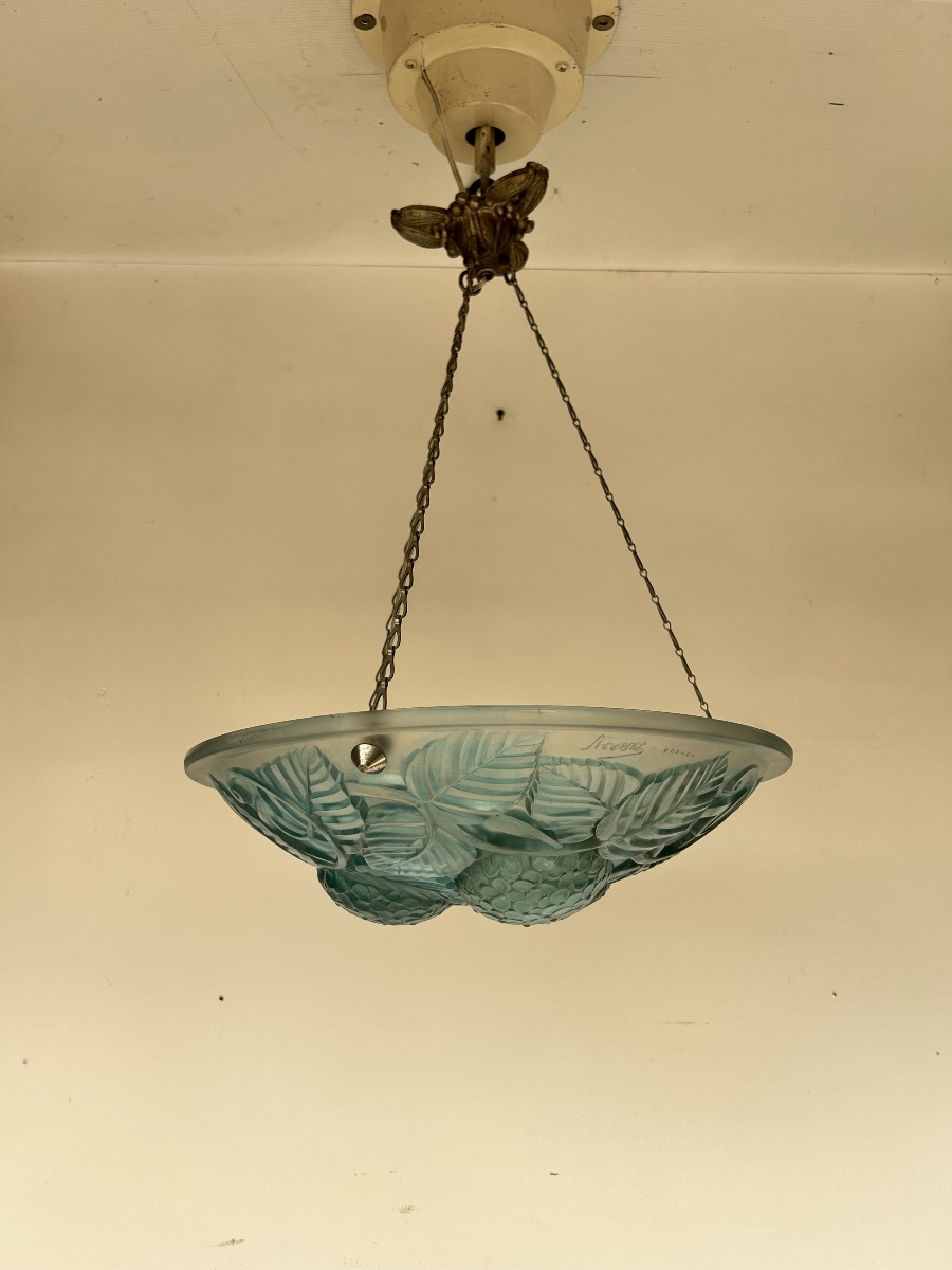 Art Deco Pendant Lamp By Arvers France 