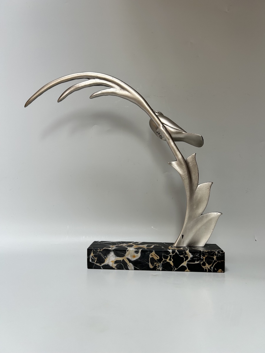 Sculpture art déco signée E. GUY-photo-2