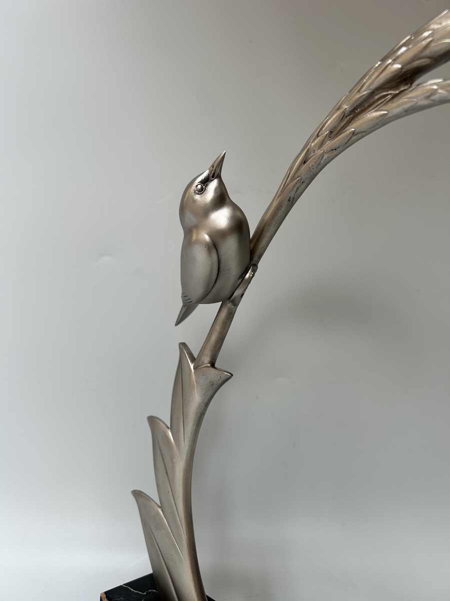 Sculpture art déco signée E. GUY-photo-1