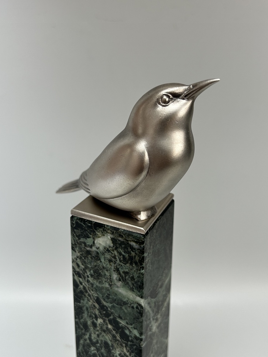Sculpture art déco signée E. GUY -photo-3