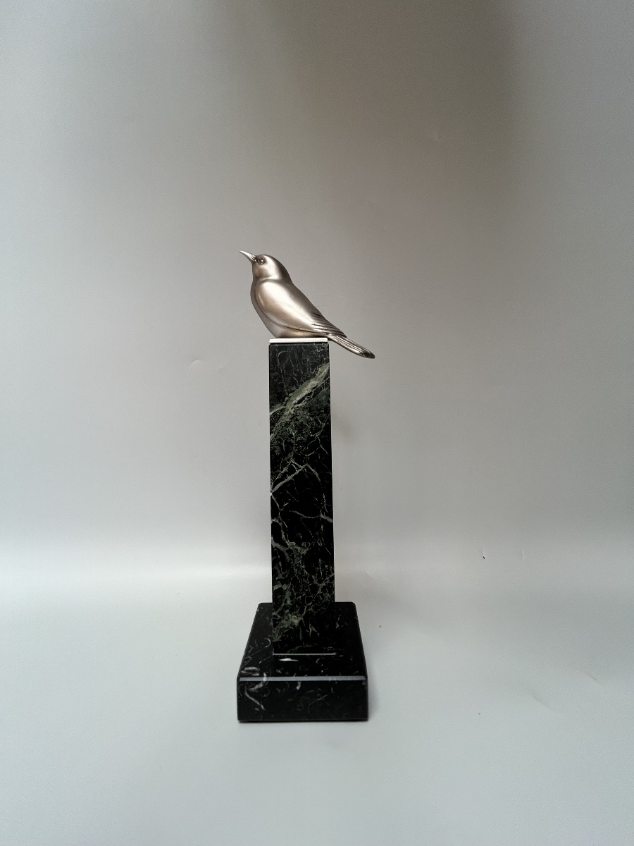 Sculpture art déco signée E. GUY -photo-4