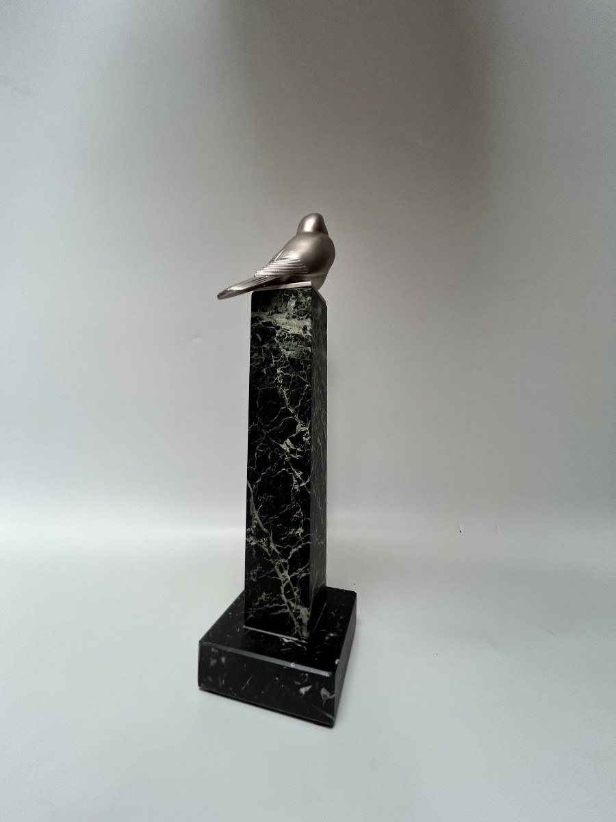 Sculpture art déco signée E. GUY -photo-2