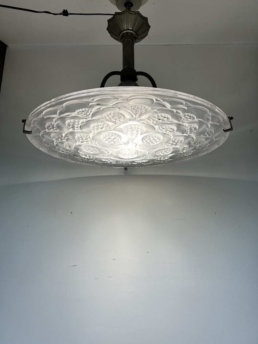 Art Deco Pendant Lamp Designed By Robert Caillat-photo-3